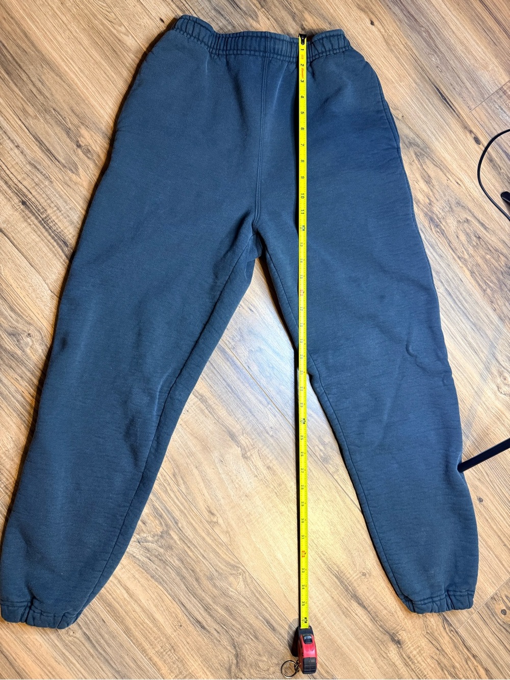 Lands' End Black Kids Fleece Joggers